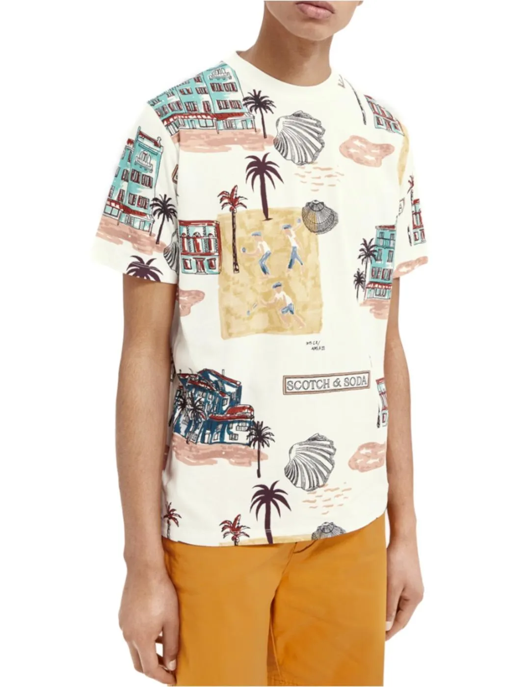 ALOVER PRINTED CRWNECKY
