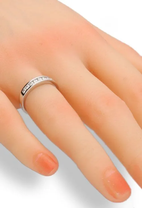 ANILLO DE COMPROMISO ORO BLANCO18K MEDIA ALIANZA 243_EPTAAPIP