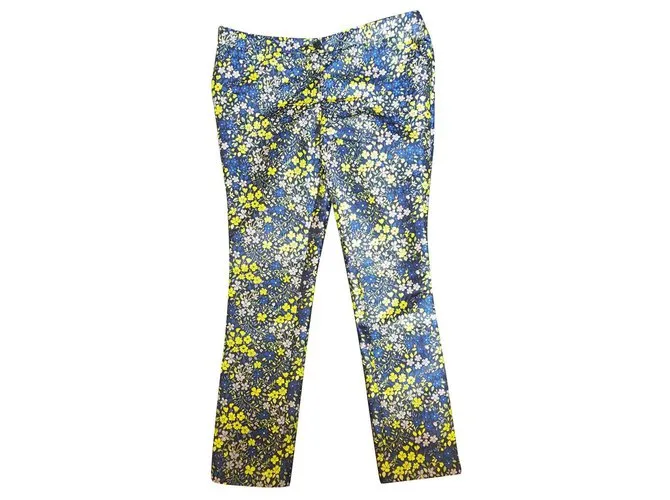 Autre Marque Pantalón floral Multicolor 