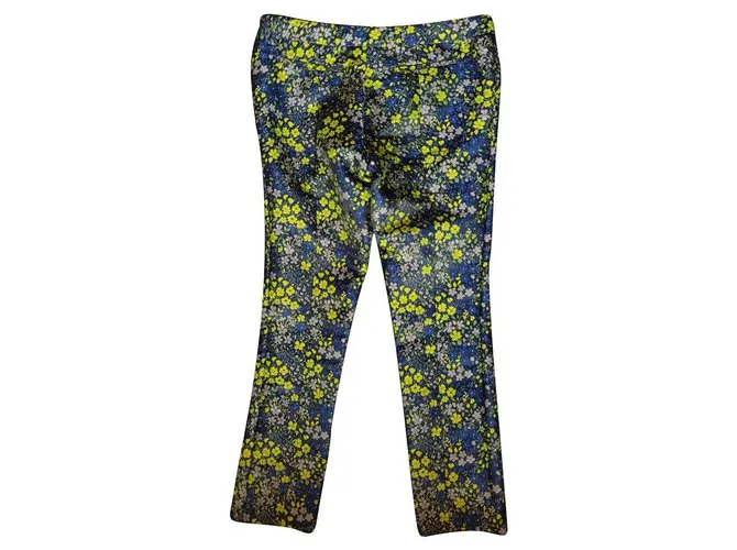 Autre Marque Pantalón floral Multicolor 