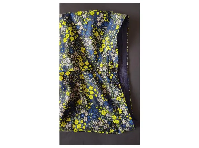 Autre Marque Pantalón floral Multicolor 