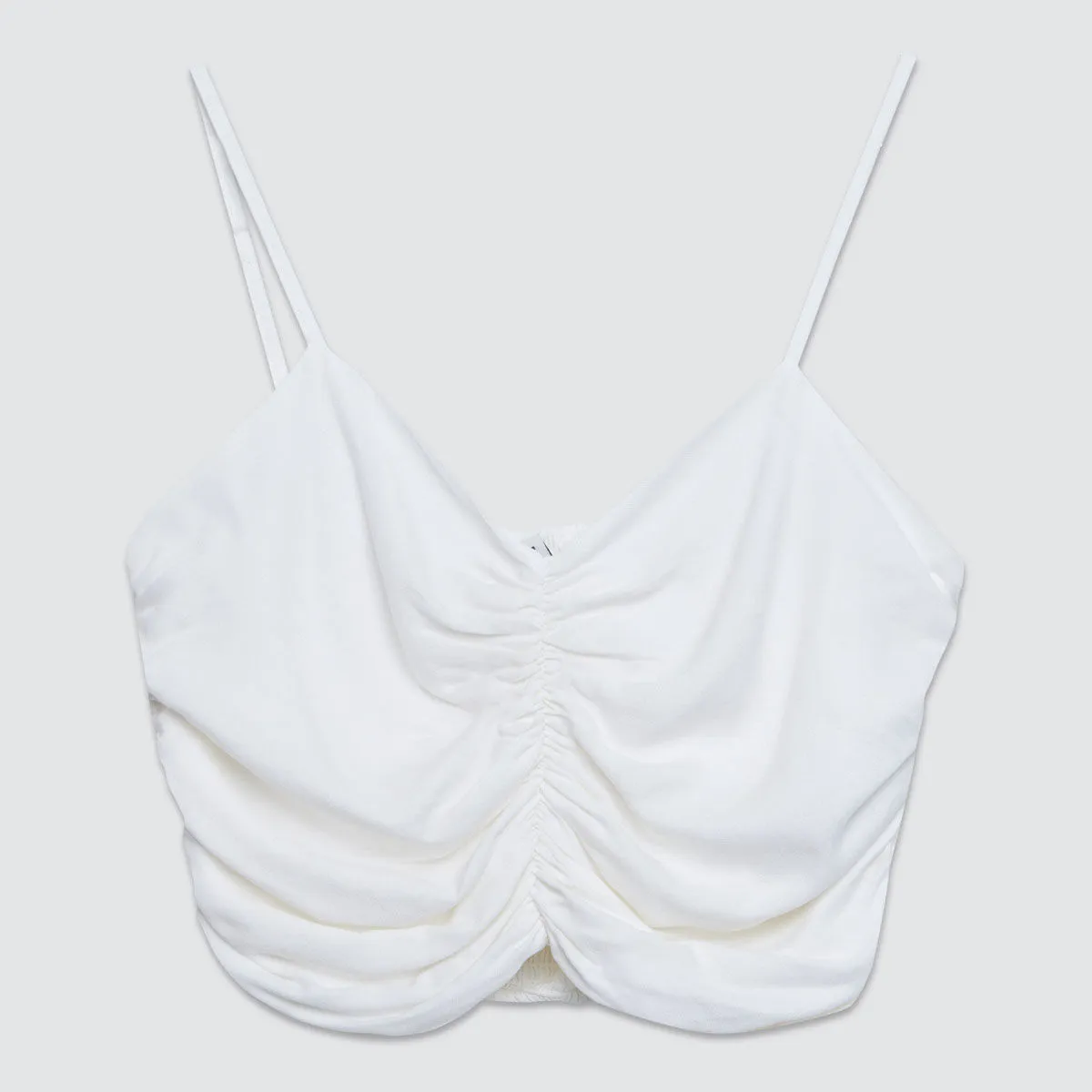 Blusa Con Recogido Al Frente
