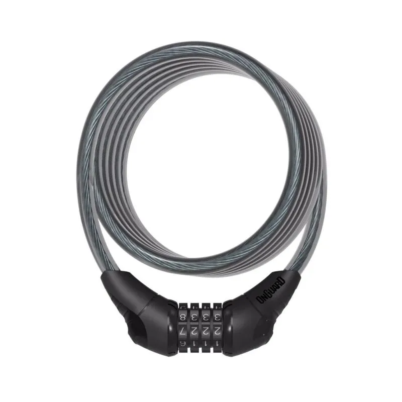 CANDADO ESPIRAL ONGUARD NEON COMBI 180CM X 12MM NE  267022
