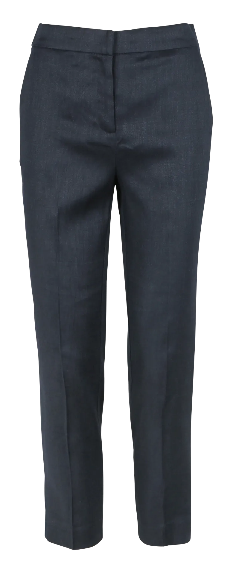 CAROLL PALLAN  PANTALóN PITILLO DE MEZCLA DE LINO EN AZUL