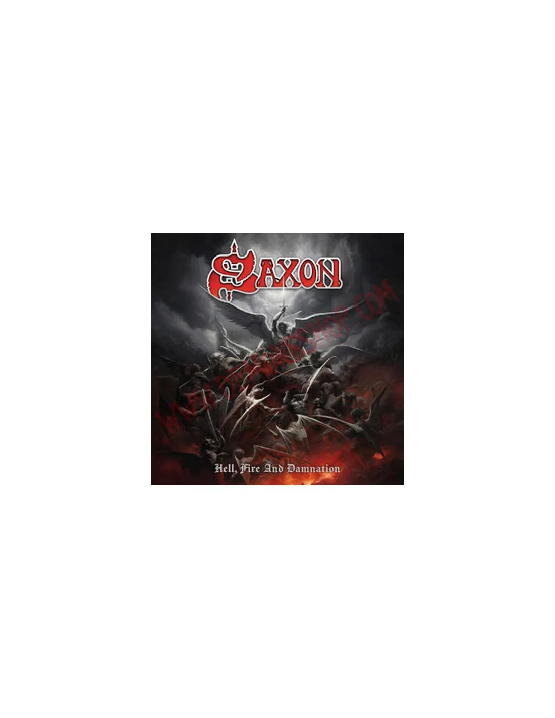 CD Saxon ‎– Hell, Fire and Damnation