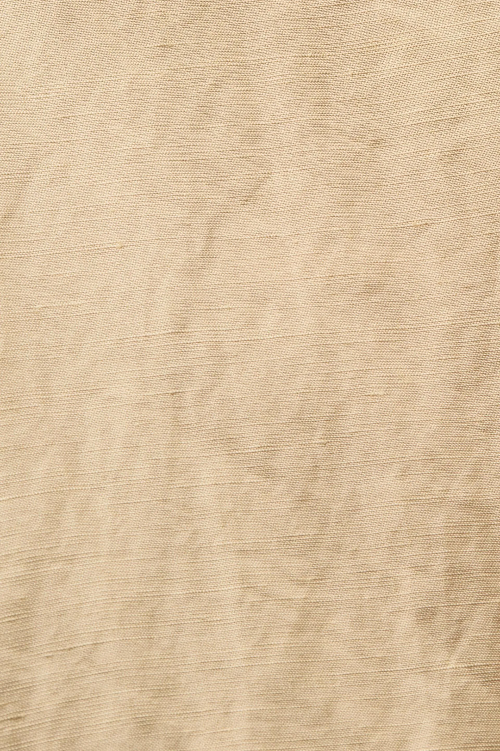 Chaqueta de entretiempo con capucha, mezcla de lino