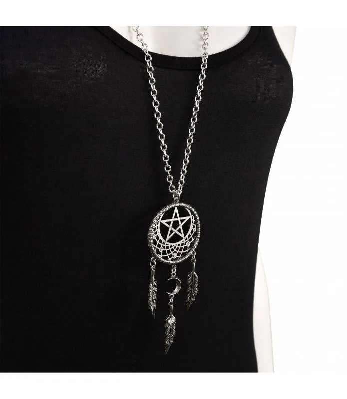 COLGANTE ATRAPASUEÑOS PAGANO "PAGAN DREAM CATCHER" PENDANT BY ALCHEMY P873