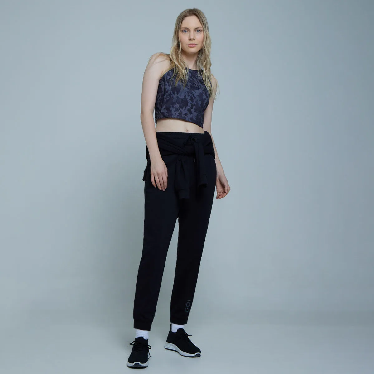 Crop Top Deportivo Estampado