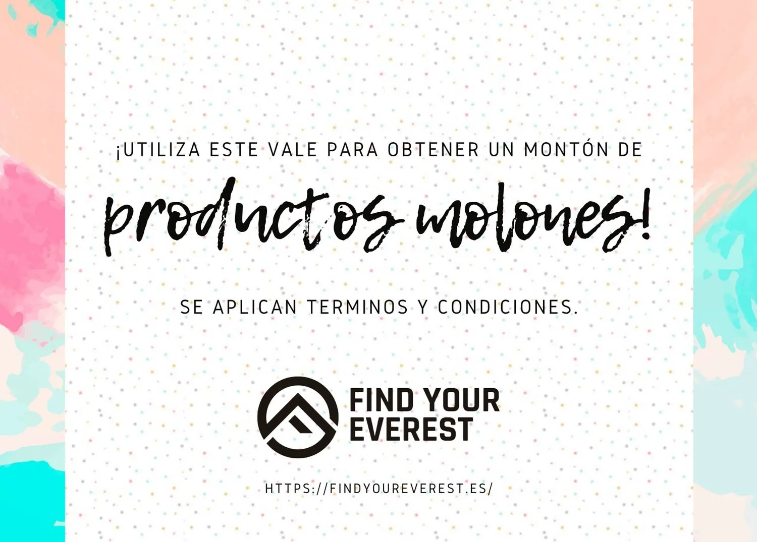 CUPÓN REGALO FIND YOUR EVEREST