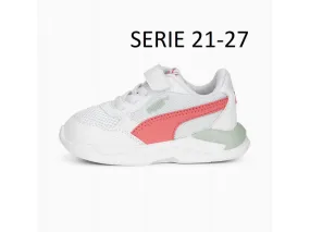 DEPORTIVO PARA BEBÉ XRAY SPEED LITE AC 385526 PUMA EN COLOR BLANCOCORAL