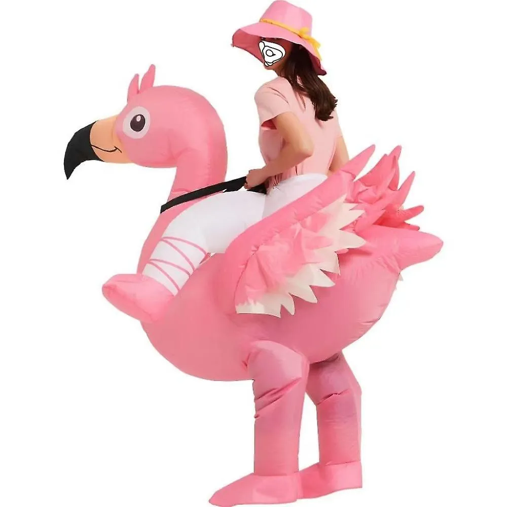 Halloween Inflatable Flamingo Costume Adult Animal Performance Costume Annual Meeting Activity Promotion Stage Walk