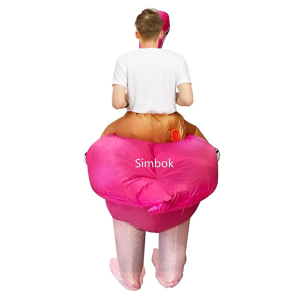 Halloween Inflatable Flamingo Costume Adult Animal Performance Costume Annual Meeting Activity Promotion Stage Walk