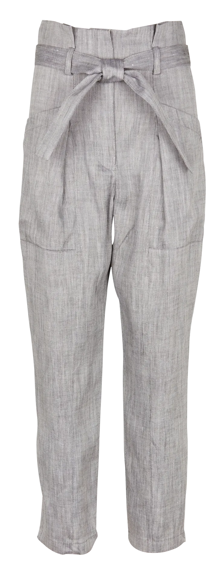 IRO ZINAH  PANTALóN TAPERED EN NEGRO