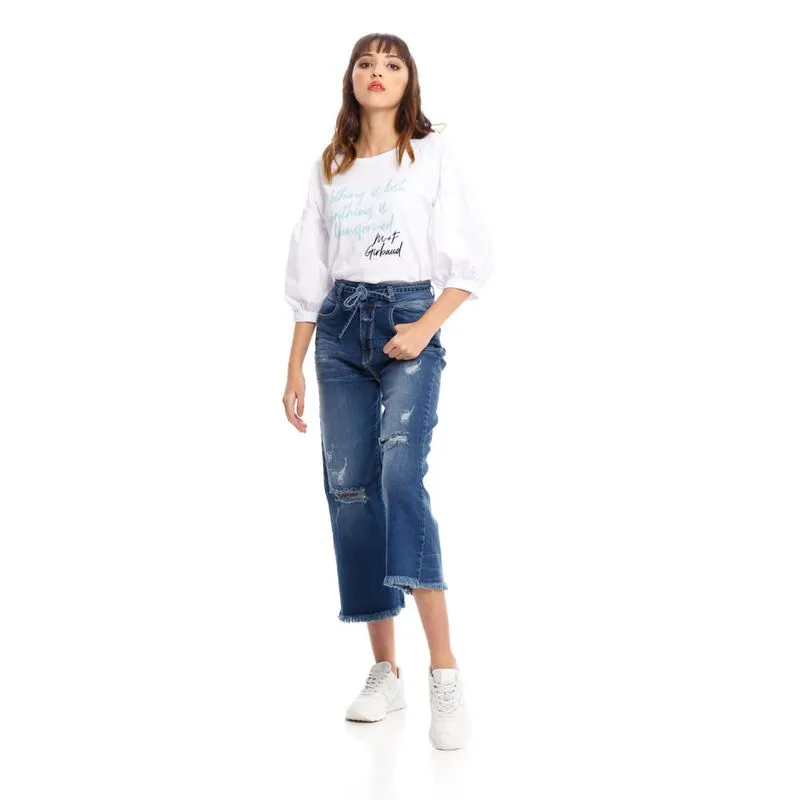 Jean Stretch Para Mujer Lucie Girbaud