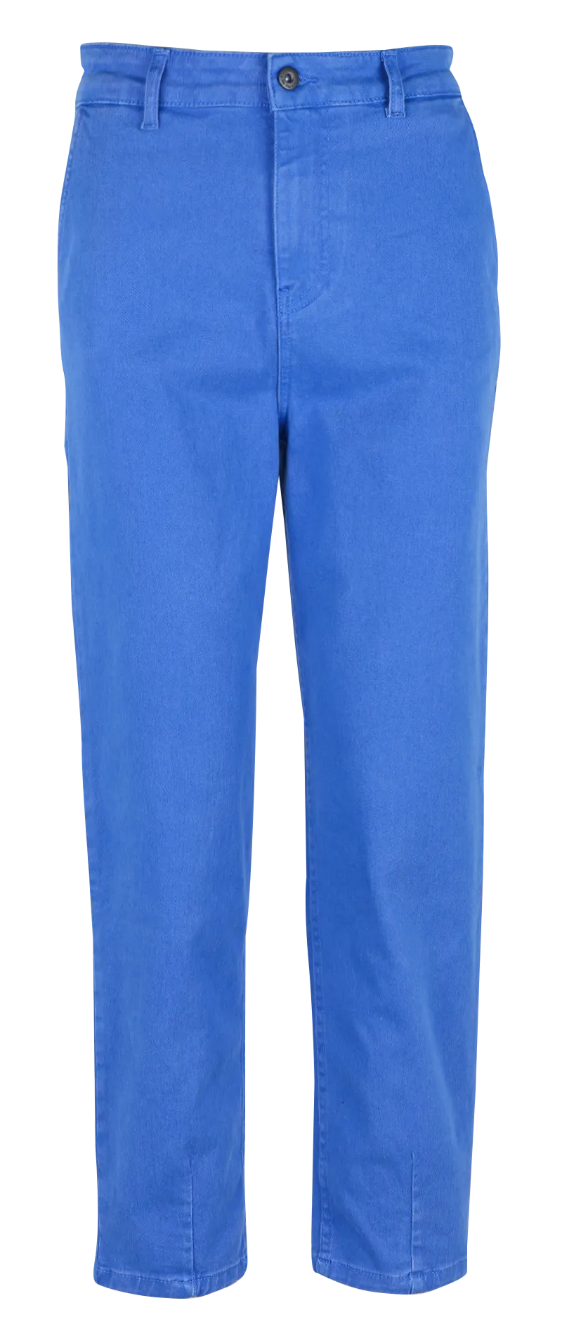 LA FEE MARABOUTEE Vaquero mom de talle alto de mezcla de algodón orgánico en azul