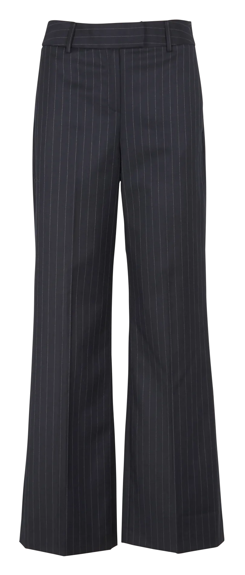MAISON 123 LAYLA  PANTALóN ANCHO DE TALLE ALTO EN AZUL