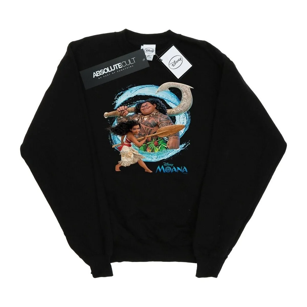 Moana And Maui Wave