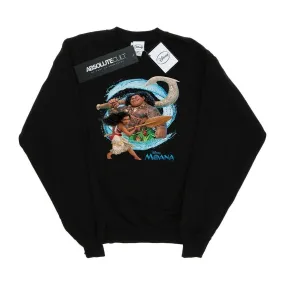 Moana And Maui Wave