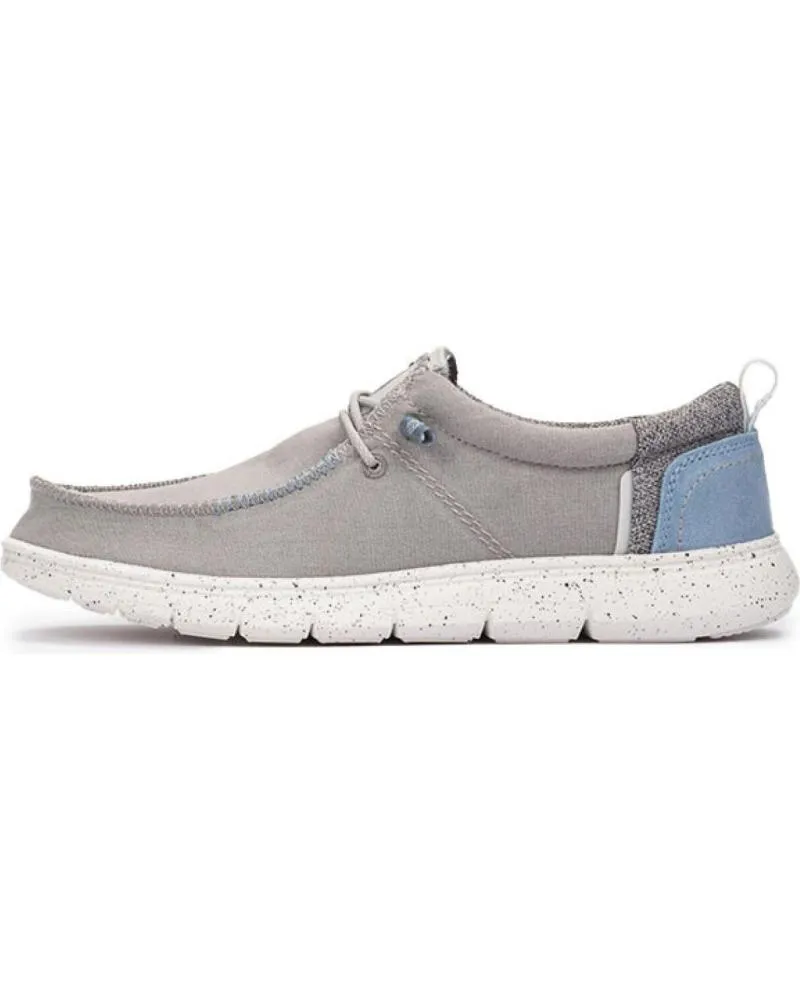 NAUTICOS DE HOMBRE MEROHE ZAPATILLAS DE HOMBRE GRISBLANCO