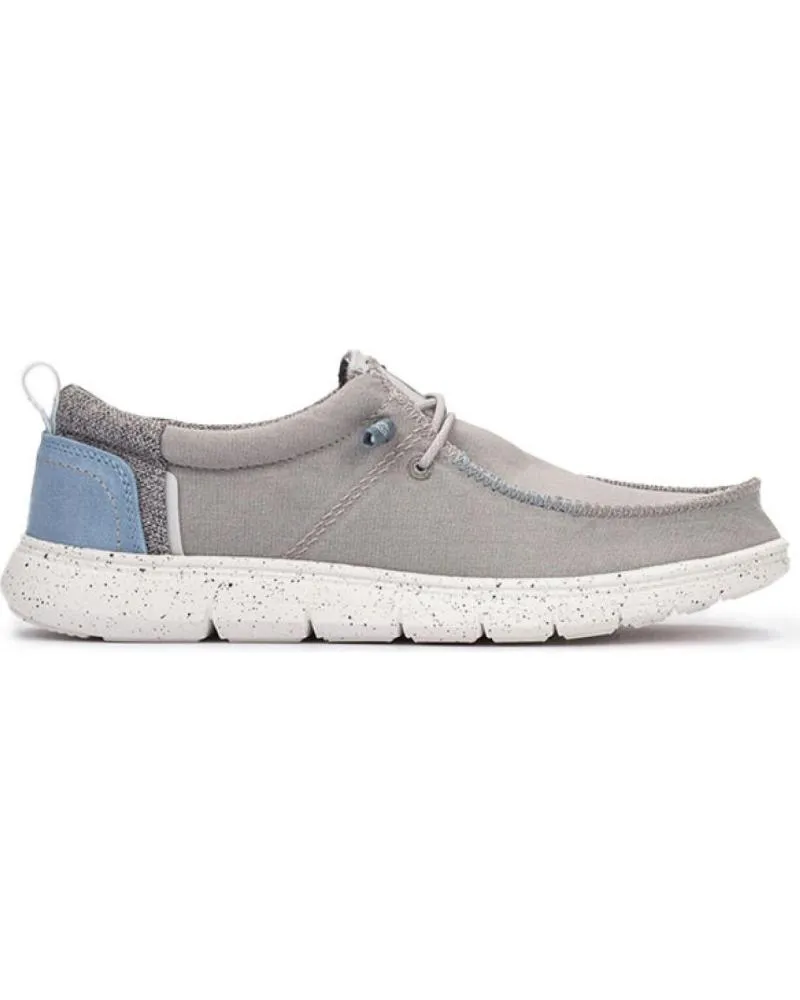 NAUTICOS DE HOMBRE MEROHE ZAPATILLAS DE HOMBRE GRISBLANCO