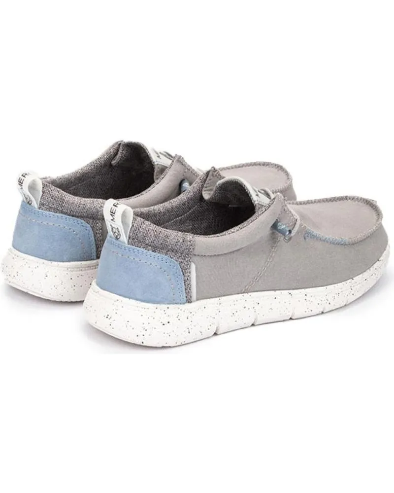 NAUTICOS DE HOMBRE MEROHE ZAPATILLAS DE HOMBRE GRISBLANCO