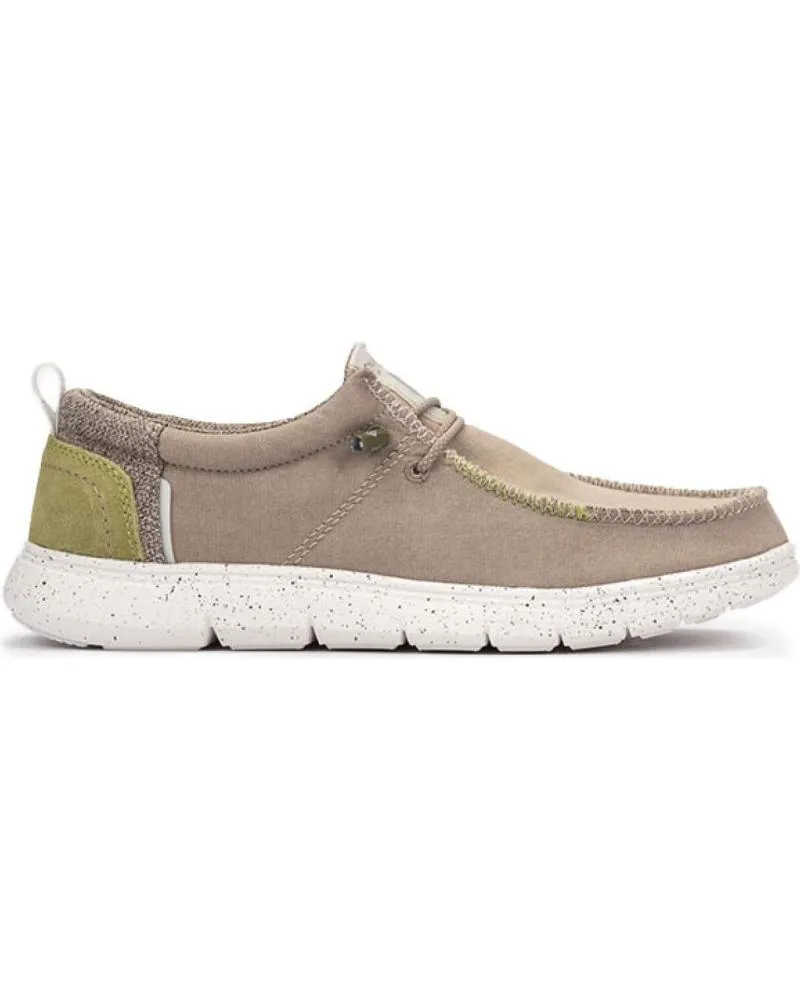 NAUTICOS DE HOMBRE MEROHE ZAPATILLAS DE HOMBRE TAUPEBLANCO