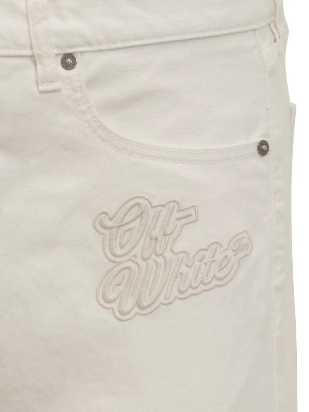 OFFWHITE 90S LOGO JEANS