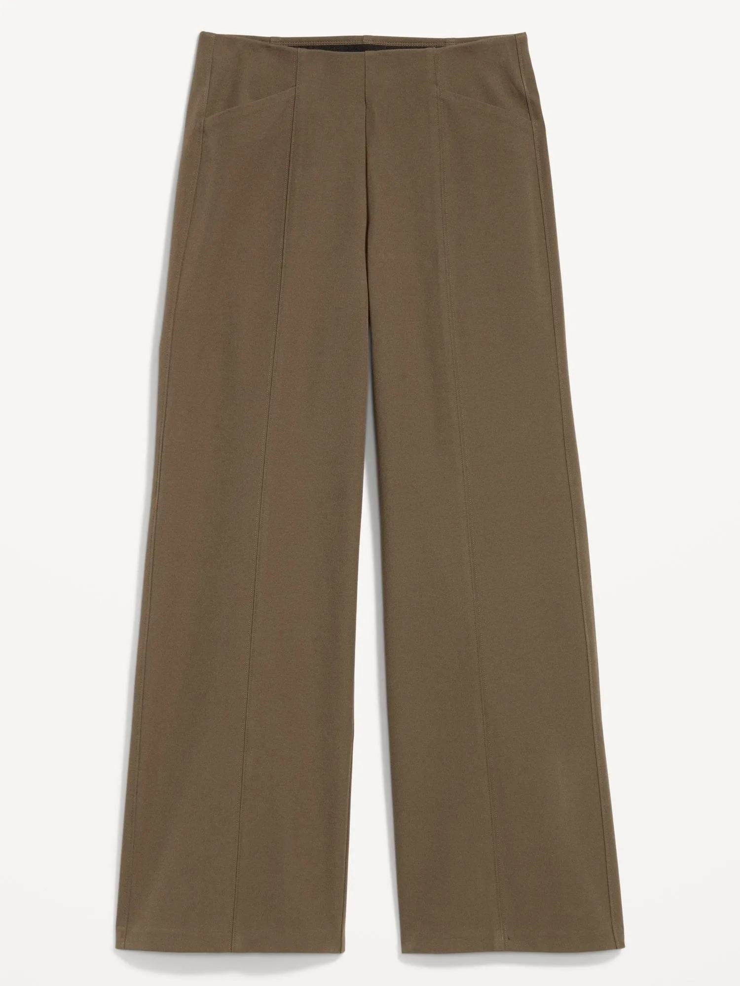 OLD NAVY PANTALóN WIDELEG TIRO ALTO PIXIE OLD NAVY MUJER