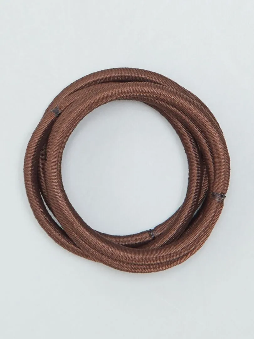 PACK DE 15 GOMAS  MARRON