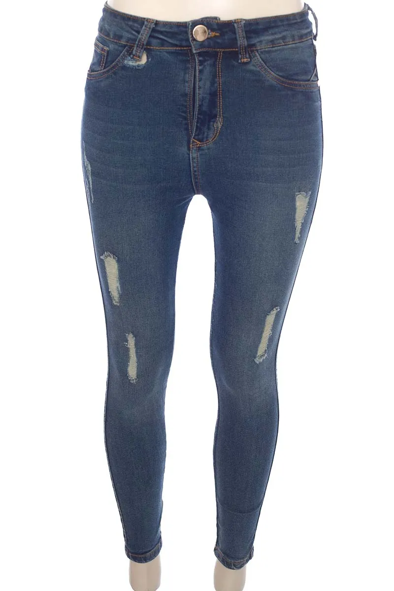PANTALóN COLOR AZUL  VESTA JEANS