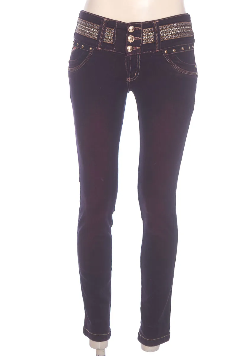 PANTALóN COLOR VINOTINTO  NYE JEANS
