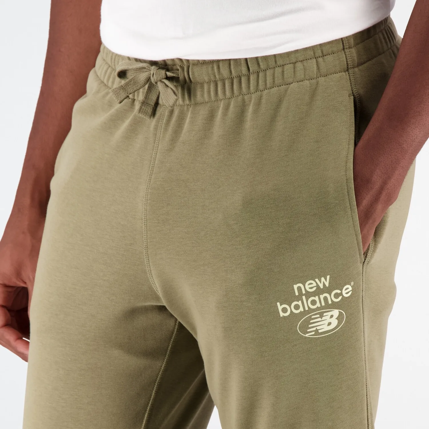PANTALóN NEW BALANCE DE HOMBRE  ESSENTIALS  MP31515CGN  GREEN