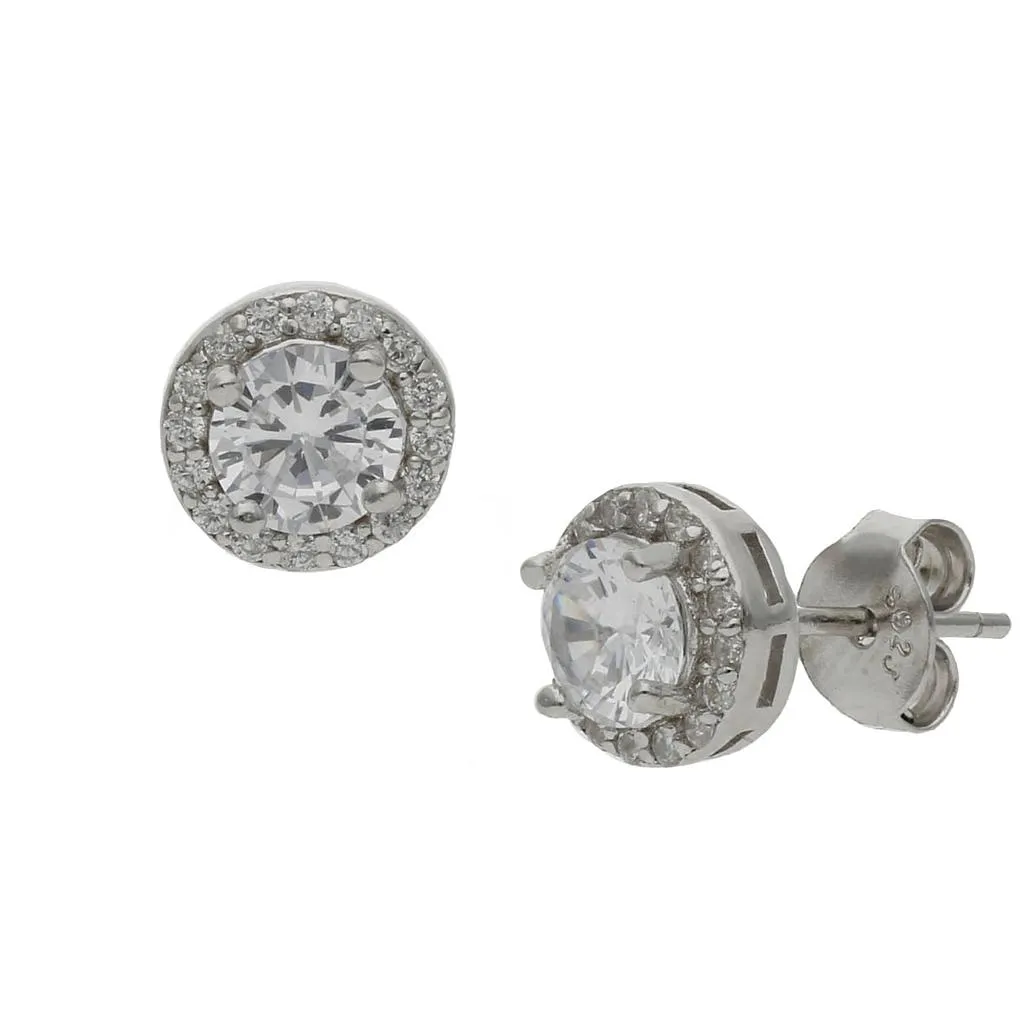 Pendientes de Plata con Circonitas