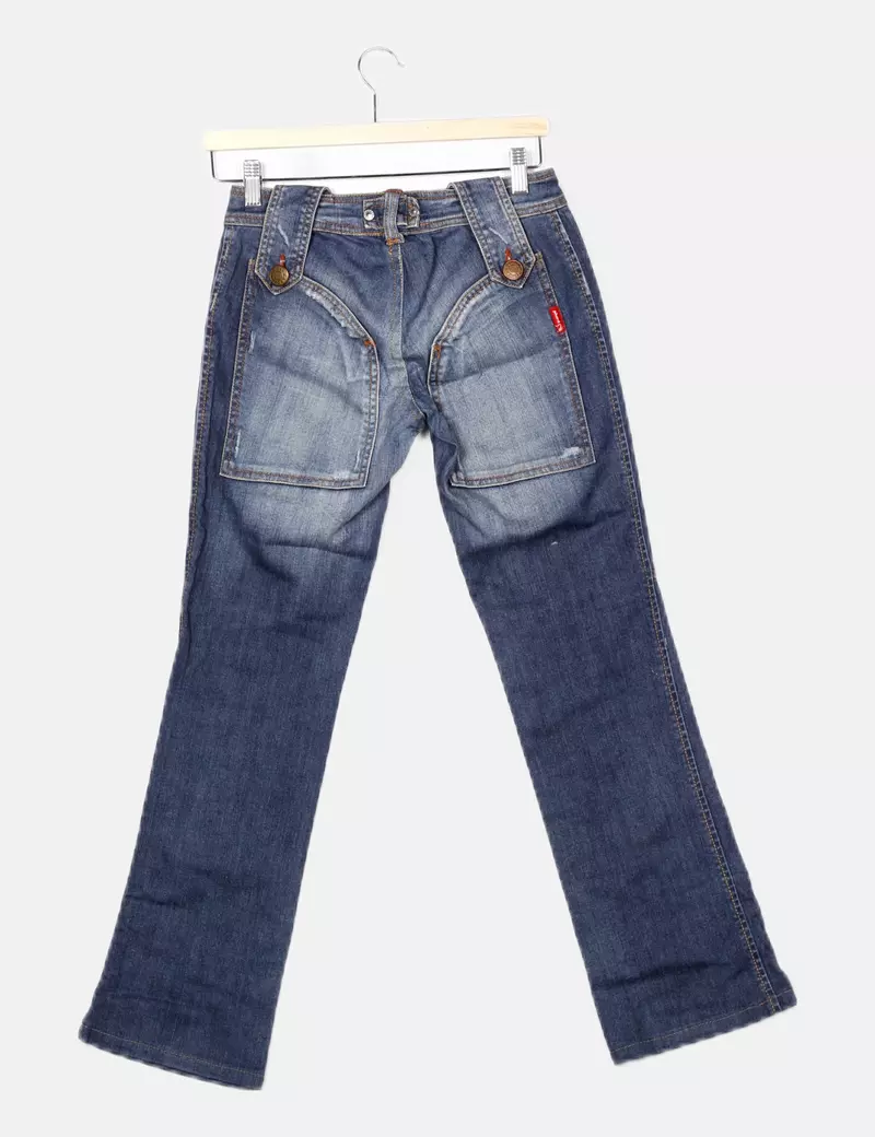 Phard Jeans azul bolsillos