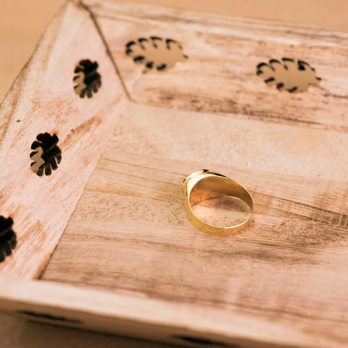 Sello Oro con Rubi Spinel
