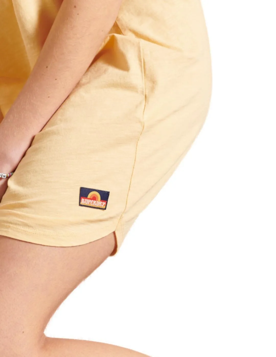 VESTIDO SUPERDRY AMARILLO PARA MUJERY
