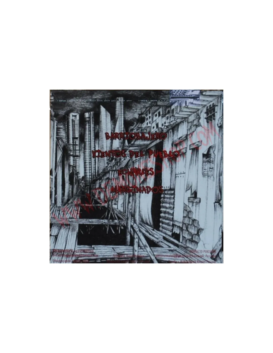 VINILO LP PERCUTOR  MARGINADOS