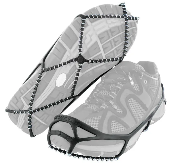 YAKTRAX Serpent×n de acero y goma Yaktrax Walker negro de hombre y de mujer. De hombre en talle 1áa 4áy medio. De mujer en talle
