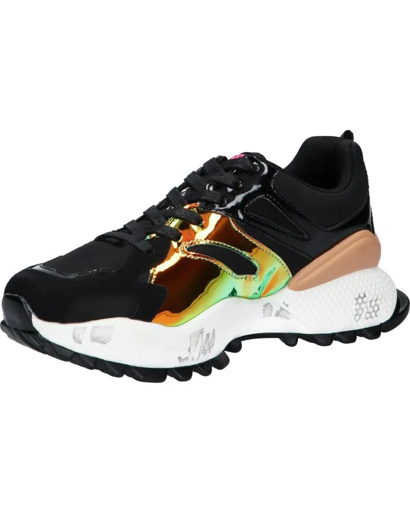 ZAPATILLAS DEPORTE EXE  DE MUJER D1906085  TEXTIL BLACK