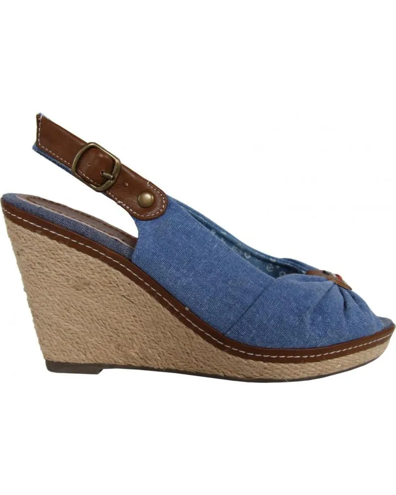 Zapatos de cuña de Mujer REFRESH 62041 JEANS AZUL JEANS  AZUL