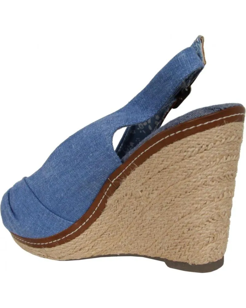 Zapatos de cuña de Mujer REFRESH 62041 JEANS AZUL JEANS  AZUL