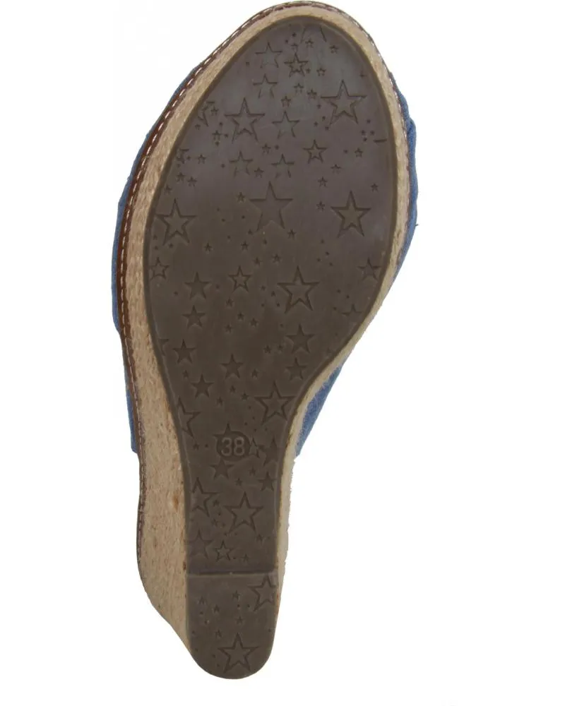 Zapatos de cuña de Mujer REFRESH 62041 JEANS AZUL JEANS  AZUL