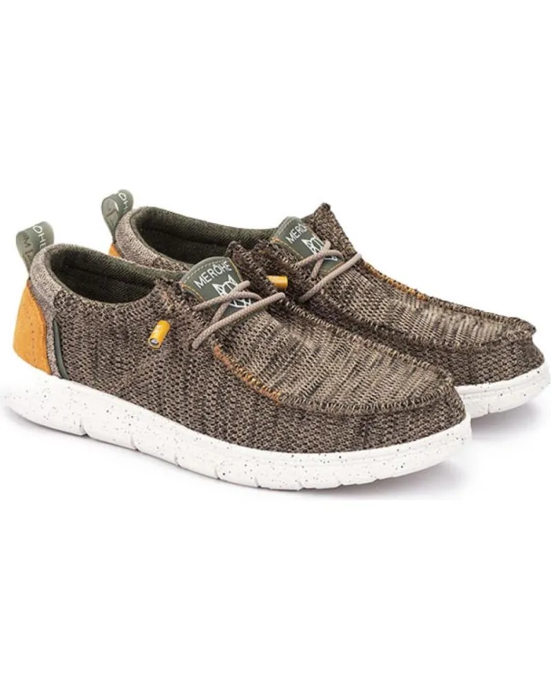 ZAPATOS MEROHE  DE HOMBRE ZAPATILLAS DE HOMBRE  TAUPEKAKI