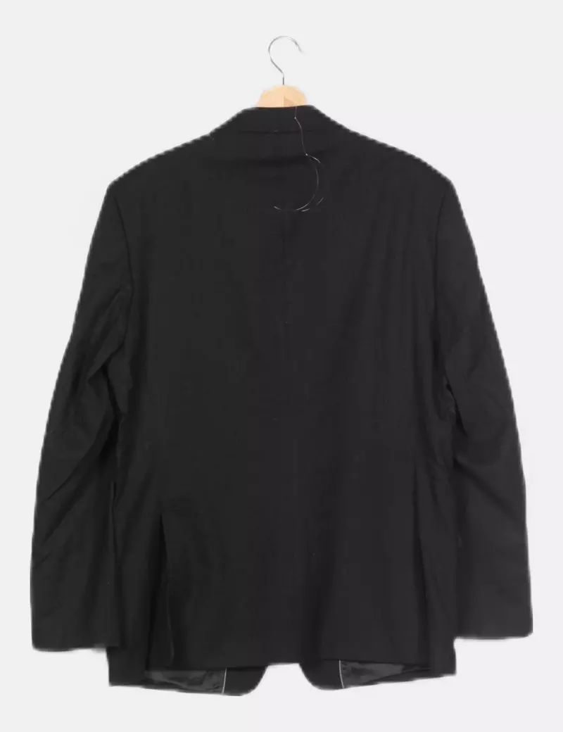 Zara Americana negra con bolsillos
